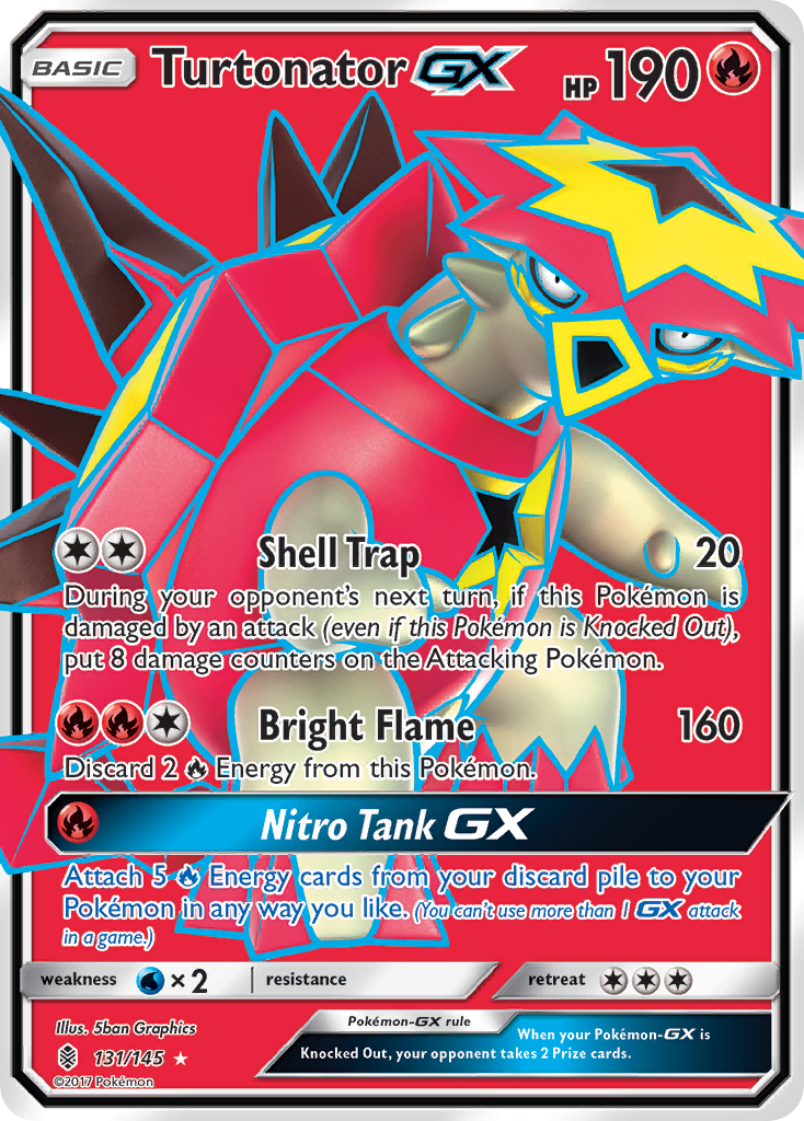 Turtonator GX (131/145) [Sun & Moon: Guardians Rising] | Gear Gaming Bentonville