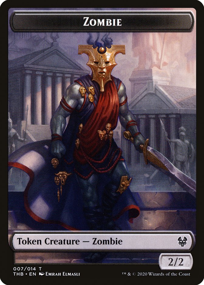 Zombie Token [Theros Beyond Death Tokens] | Gear Gaming Bentonville