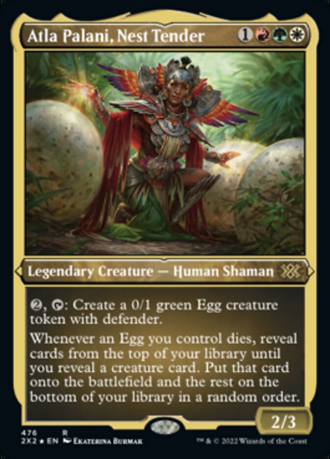 Atla Palani, Nest Tender (Foil Etched) [Double Masters 2022] | Gear Gaming Bentonville