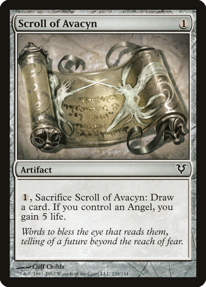 Scroll of Avacyn [Avacyn Restored] | Gear Gaming Bentonville