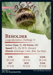 Beholder Art Card [Dungeons & Dragons: Adventures in the Forgotten Realms Art Series] | Gear Gaming Bentonville