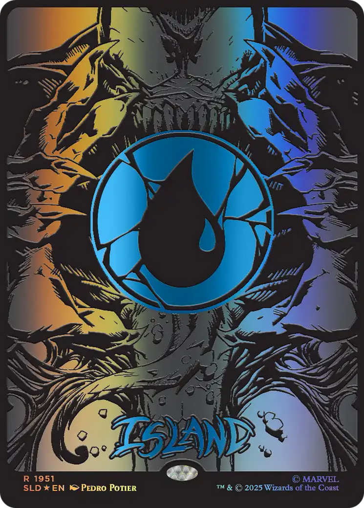 Island (1951) (Raised Foil) [Secret Lair Drop Series] | Gear Gaming Bentonville