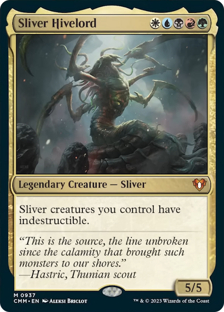 Sliver Hivelord [Commander Masters] | Gear Gaming Bentonville