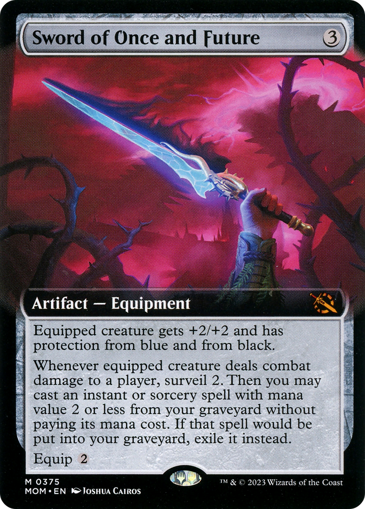 Sword of Once and Future (Extended Art) [March of the Machine] | Gear Gaming Bentonville