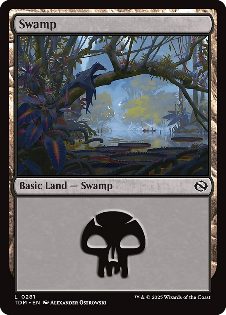 Swamp (0281) [Tarkir: Dragonstorm] | Gear Gaming Bentonville
