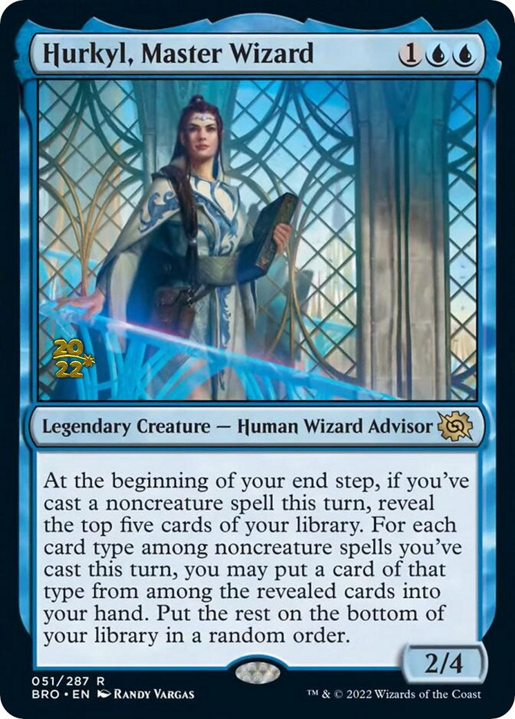 Hurkyl, Master Wizard [The Brothers' War Prerelease Promos] | Gear Gaming Bentonville
