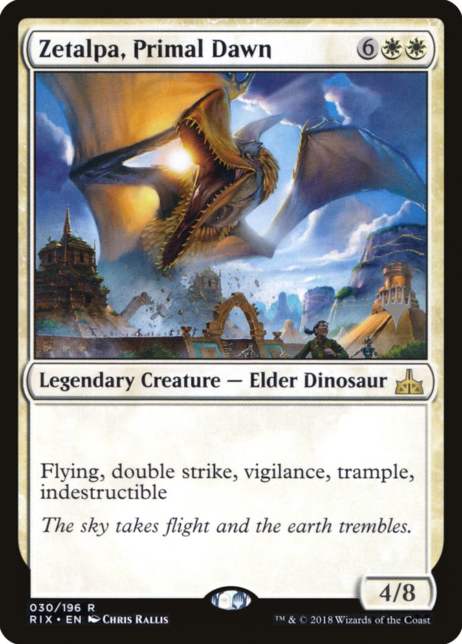 Zetalpa, Primal Dawn (Promo Pack) [Rivals of Ixalan Promos] | Gear Gaming Bentonville