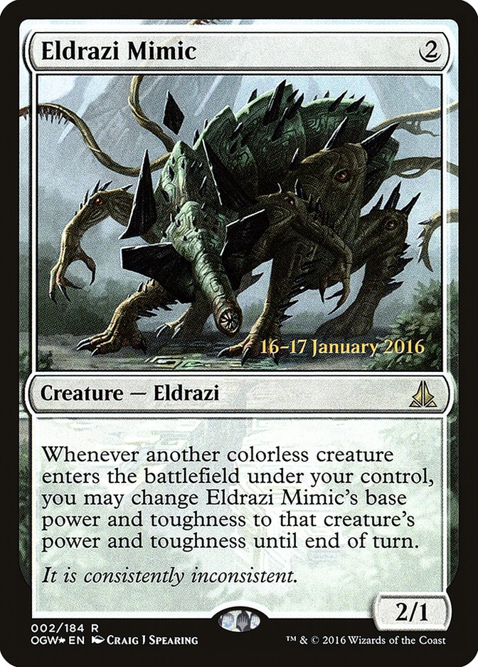 Eldrazi Mimic [Oath of the Gatewatch Prerelease Promos] | Gear Gaming Bentonville