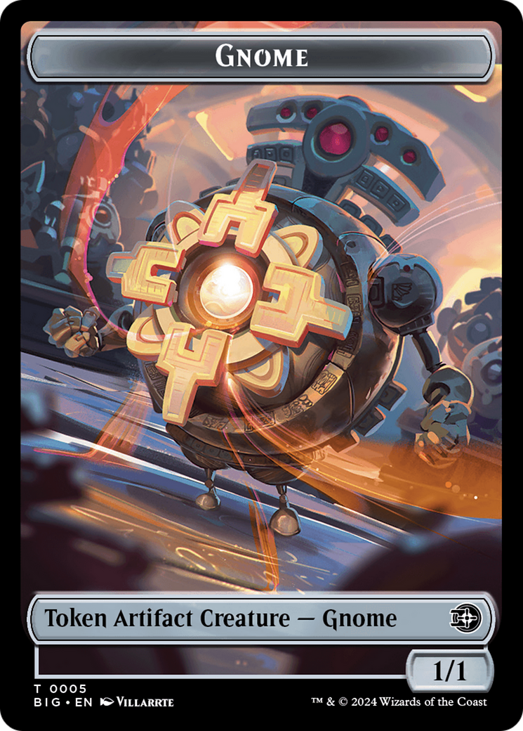 Gnome // Plot Double-Sided Token [Outlaws of Thunder Junction: The Big Score Tokens] | Gear Gaming Bentonville