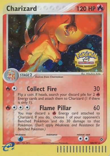 Charizard (100/97) (National Championship 2004) [League & Championship Cards] | Gear Gaming Bentonville