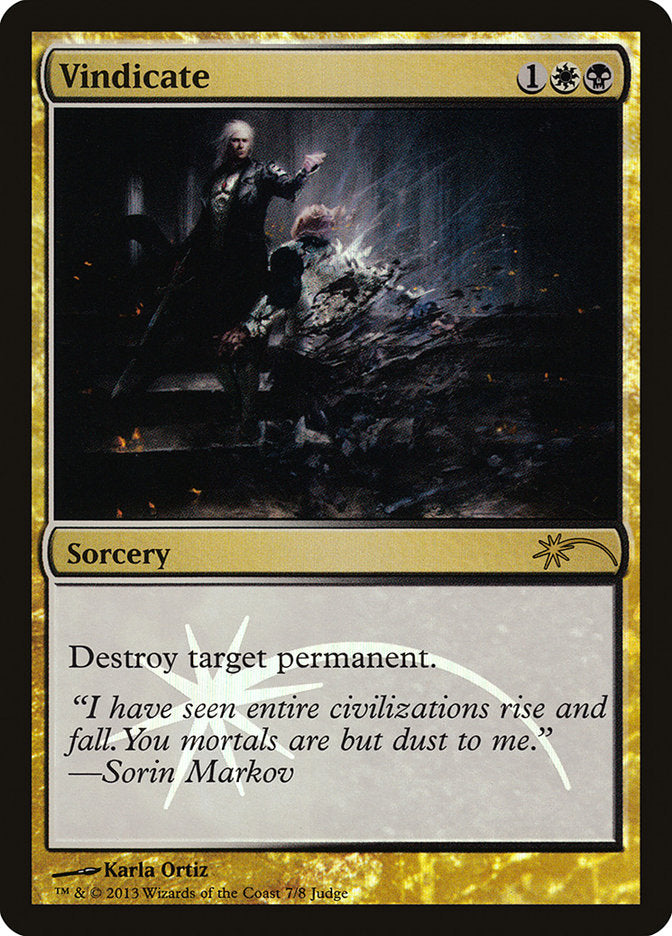 Vindicate [Judge Gift Cards 2013] | Gear Gaming Bentonville