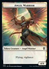 Kor Warrior // Angel Warrior Double-Sided Token [Commander Legends: Battle for Baldur's Gate Tokens] | Gear Gaming Bentonville