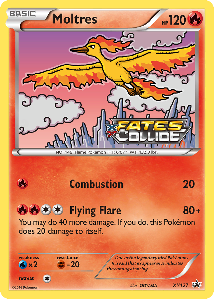 Moltres (XY127) [XY: Black Star Promos] | Gear Gaming Bentonville