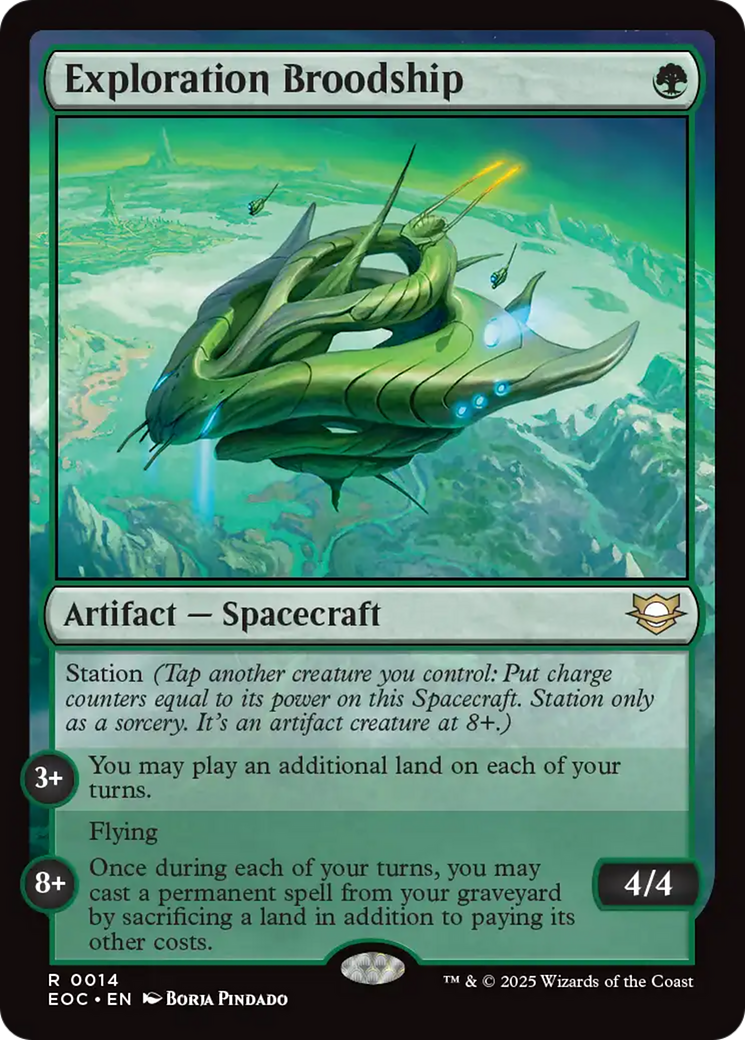 Exploration Broodship [Edge of Eternities Commander] | Gear Gaming Bentonville