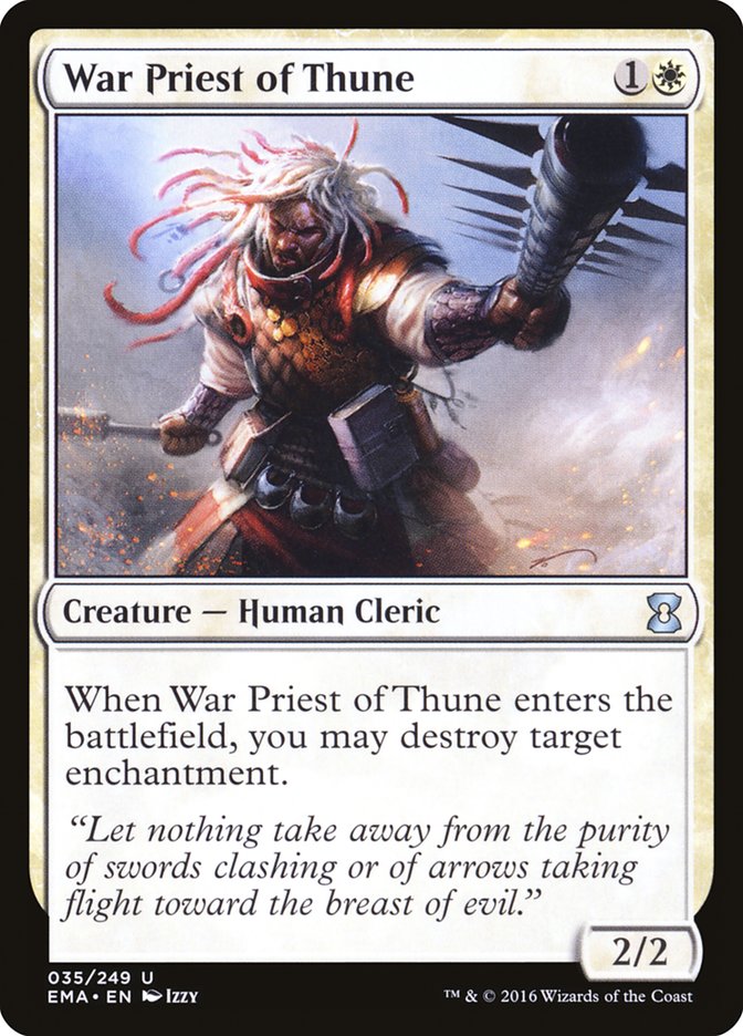 War Priest of Thune [Eternal Masters] | Gear Gaming Bentonville