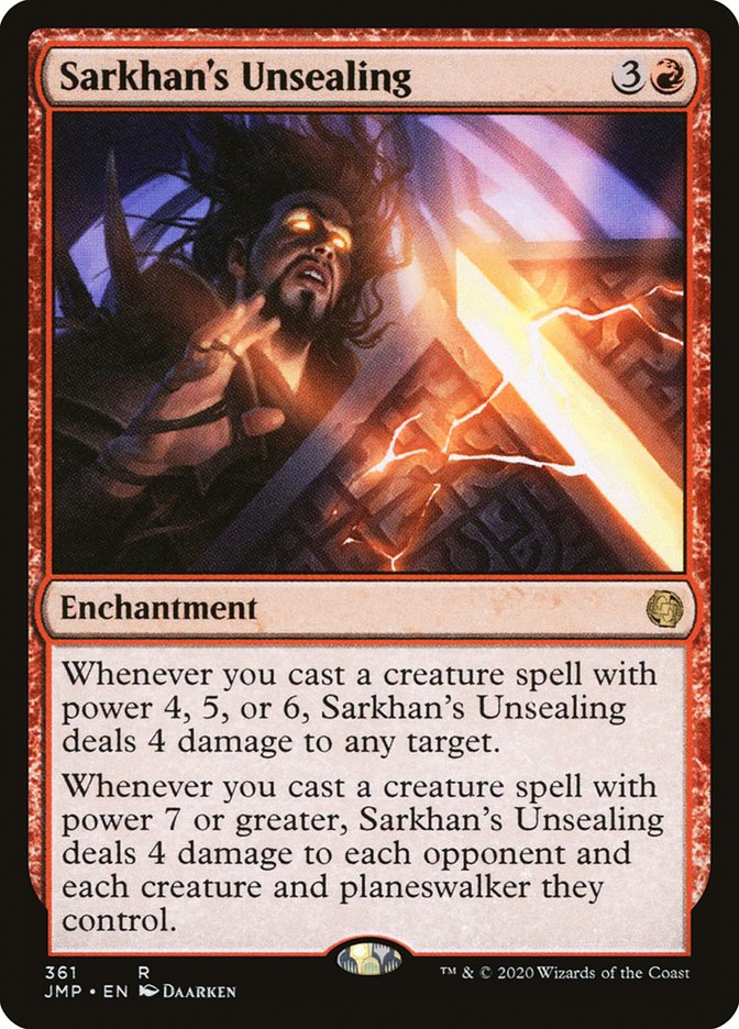 Sarkhan's Unsealing [Jumpstart] | Gear Gaming Bentonville