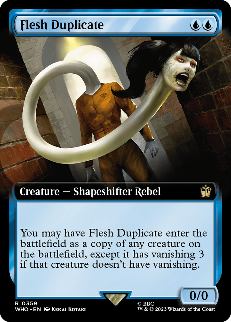 Flesh Duplicate (Extended Art) [Doctor Who] | Gear Gaming Bentonville