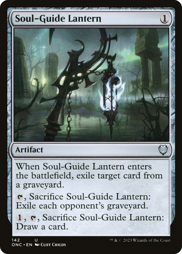 Soul-Guide Lantern [Phyrexia: All Will Be One Commander] | Gear Gaming Bentonville