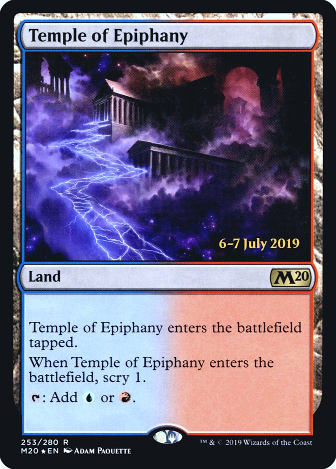 Temple of Epiphany [Core Set 2020 Prerelease Promos] | Gear Gaming Bentonville