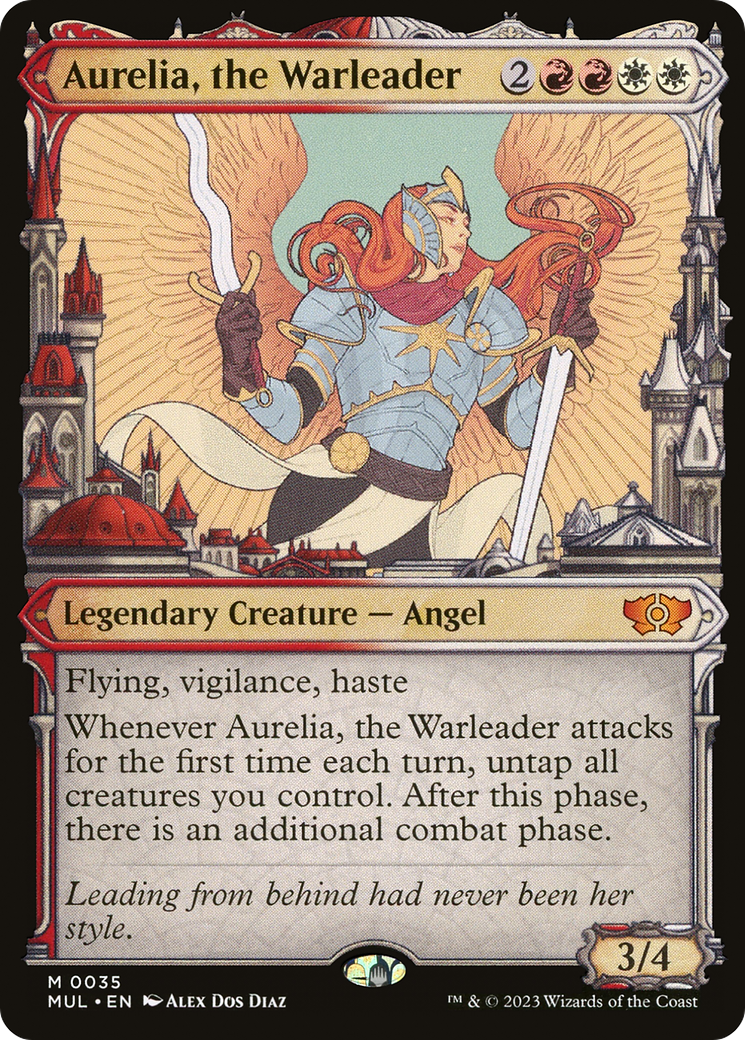 Aurelia, the Warleader [Multiverse Legends] | Gear Gaming Bentonville