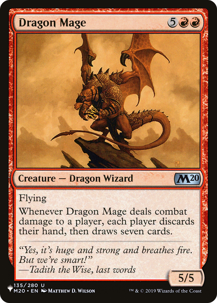 Dragon Mage [The List Reprints] | Gear Gaming Bentonville