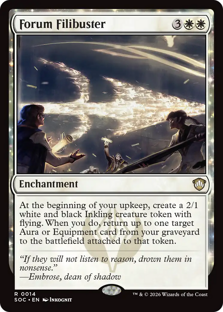 Forum Filibuster [Secrets of Strixhaven Commander] | Gear Gaming Bentonville