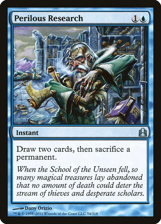 Perilous Research [Commander 2011] | Gear Gaming Bentonville