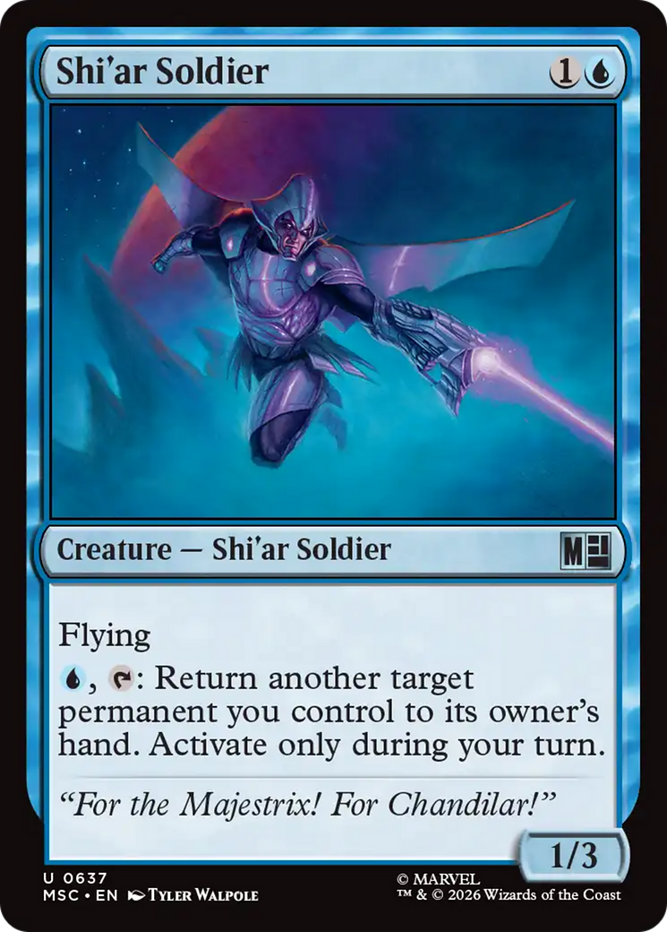 Shi'ar Soldier [Marvel Super Heroes Commander] | Gear Gaming Bentonville