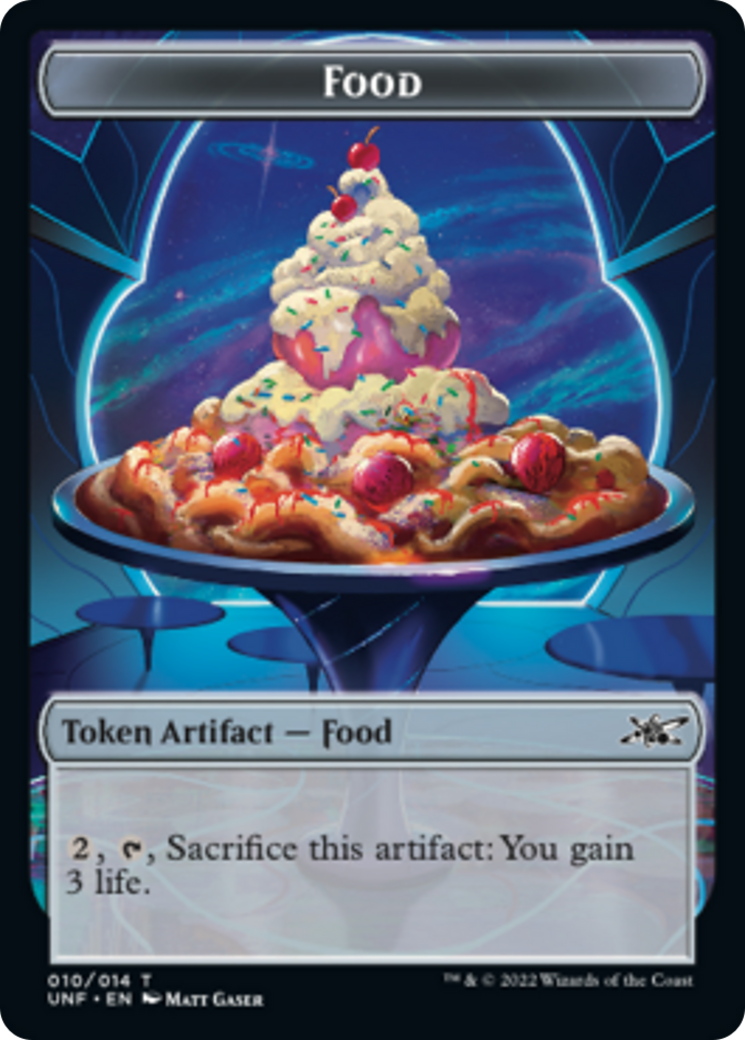 Teddy Bear // Food (010) Double-Sided Token [Unfinity Tokens] | Gear Gaming Bentonville