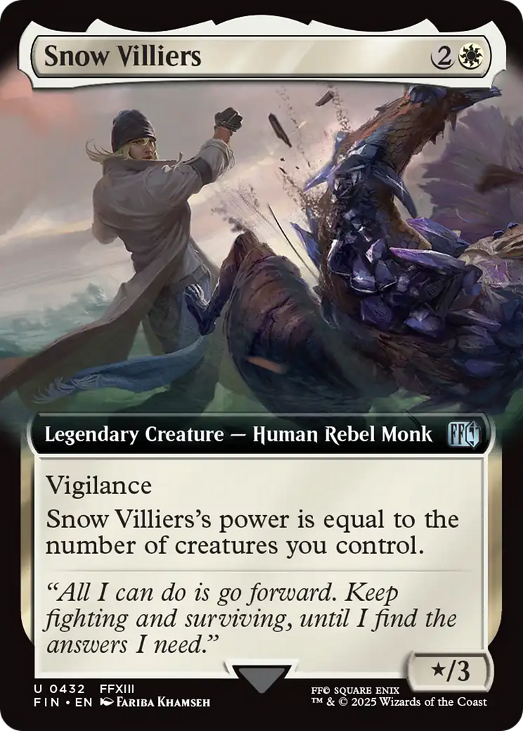 Snow Villiers (Extended Art) [FINAL FANTASY] | Gear Gaming Bentonville