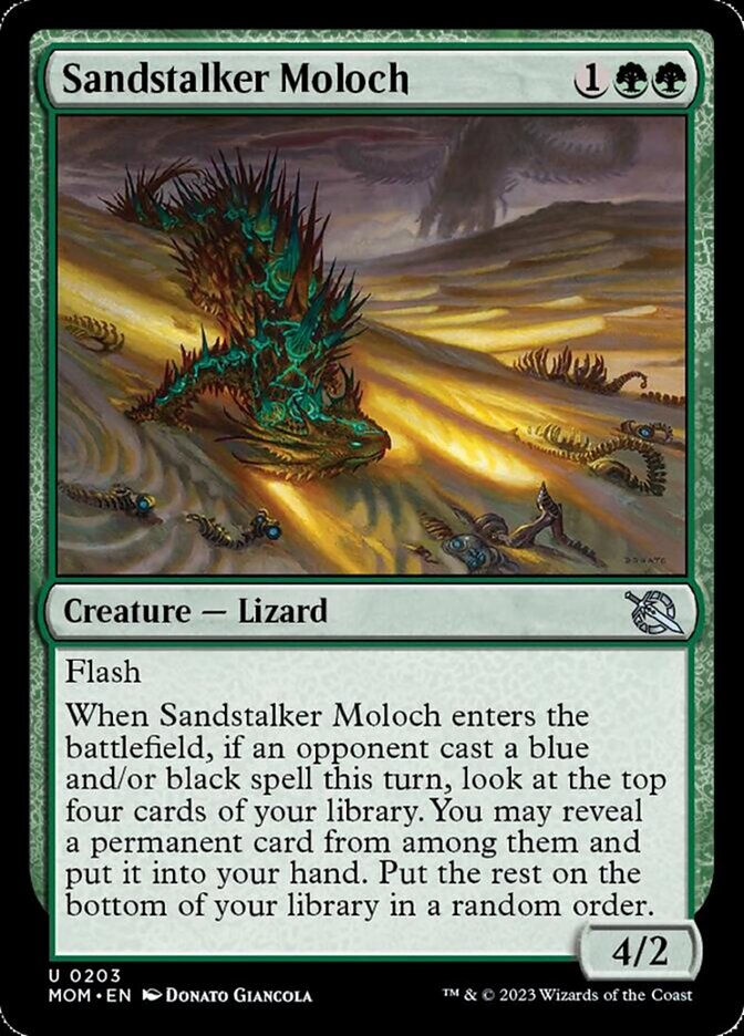 Sandstalker Moloch [March of the Machine] | Gear Gaming Bentonville