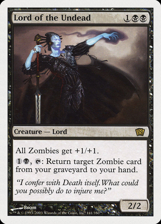 Lord of the Undead (8th Edition) [Oversize Cards] | Gear Gaming Bentonville