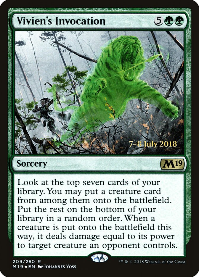 Vivien's Invocation [Core Set 2019 Prerelease Promos] | Gear Gaming Bentonville