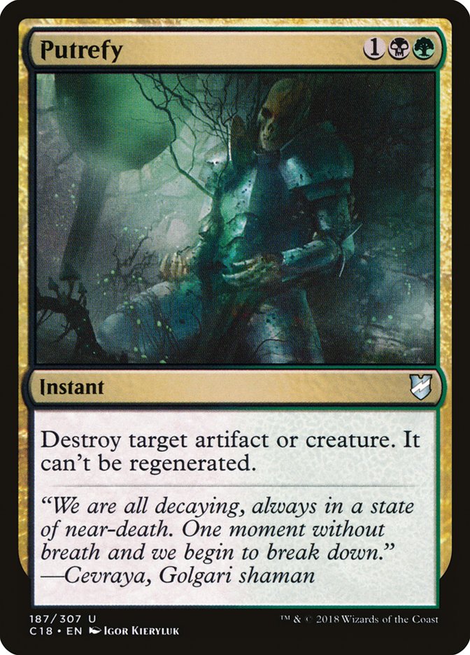 Putrefy [Commander 2018] | Gear Gaming Bentonville