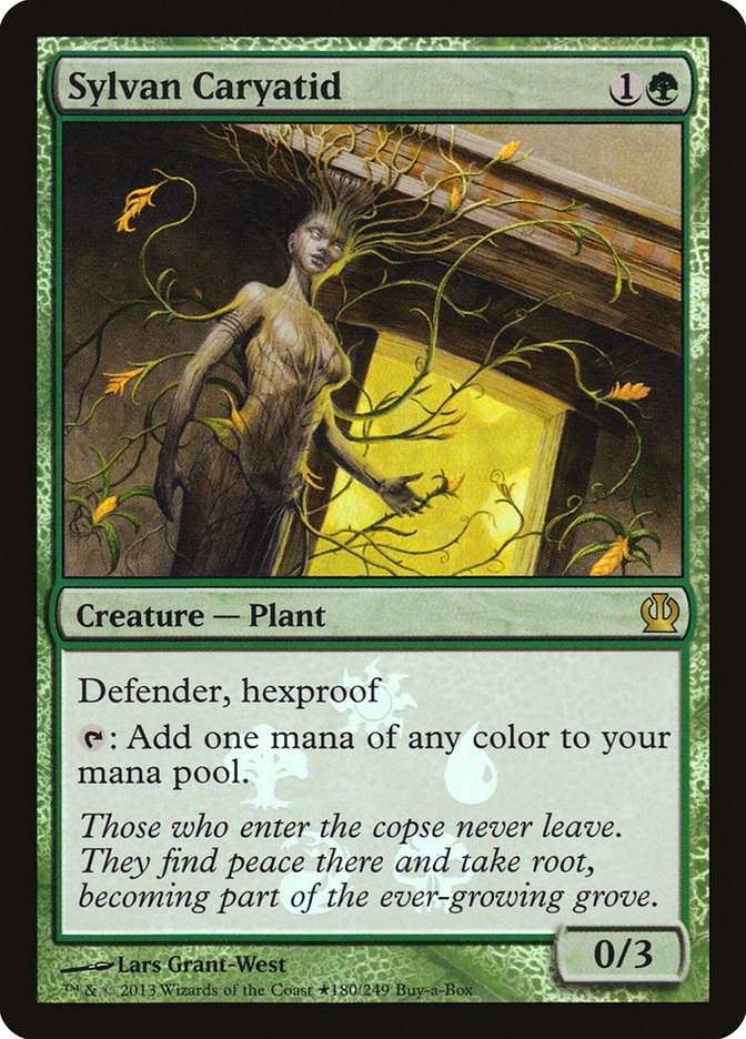 Sylvan Caryatid (Buy-A-Box) [Theros Promos] | Gear Gaming Bentonville