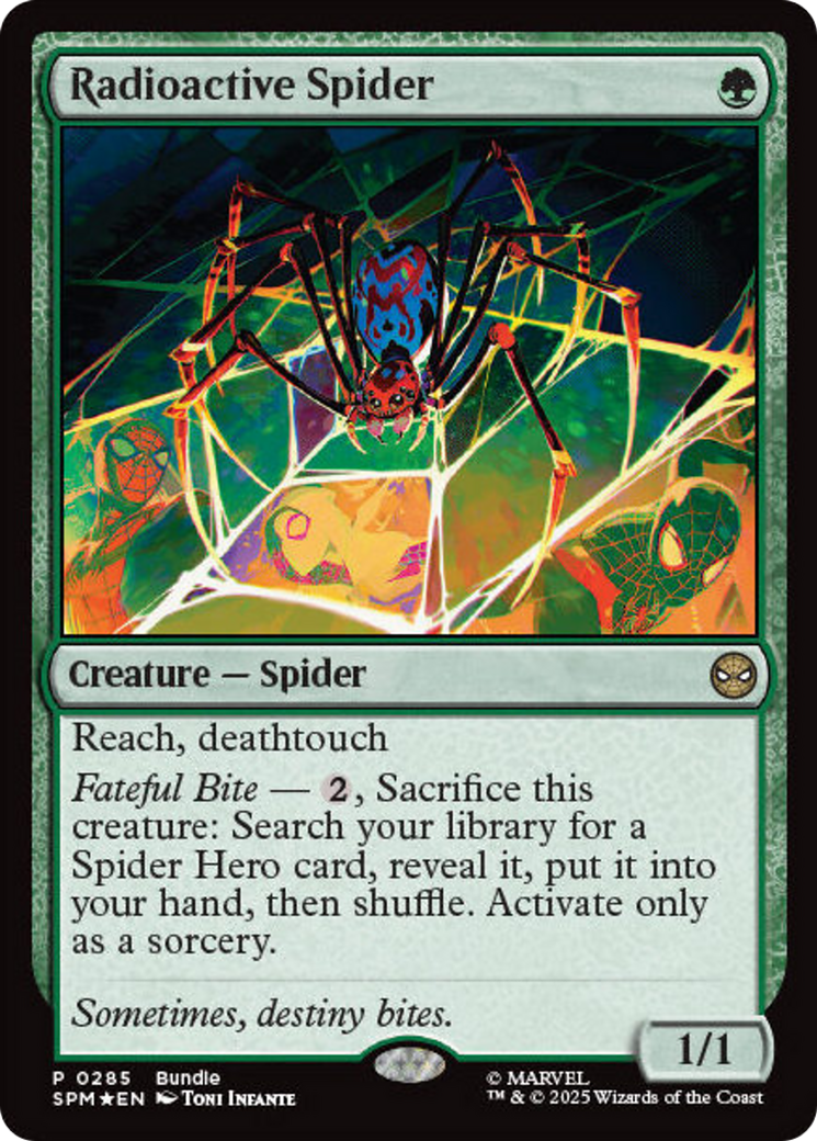Radioactive Spider [Marvel's Spider-Man Promos] | Gear Gaming Bentonville