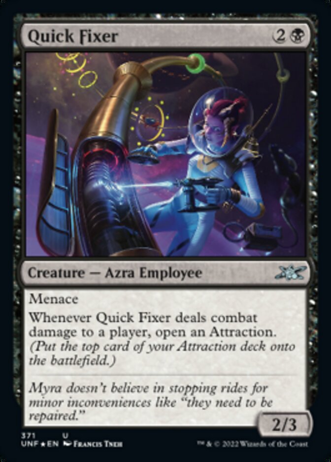 Quick Fixer (Galaxy Foil) [Unfinity] | Gear Gaming Bentonville