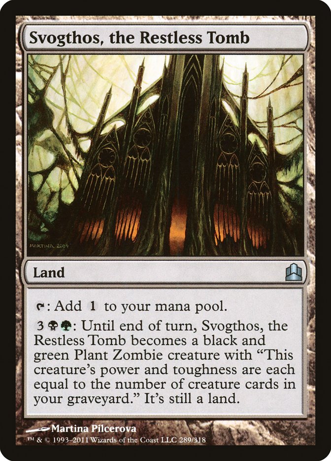 Svogthos, the Restless Tomb [Commander 2011] | Gear Gaming Bentonville