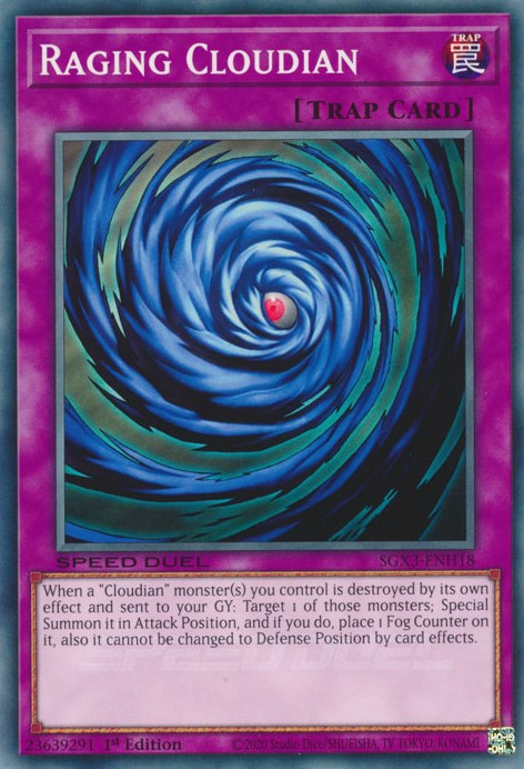 Raging Cloudian [SGX3-ENH18] Common | Gear Gaming Bentonville