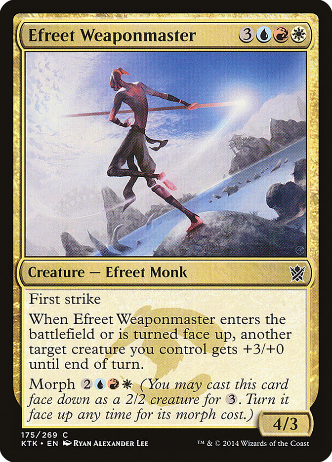 Efreet Weaponmaster [Khans of Tarkir] | Gear Gaming Bentonville