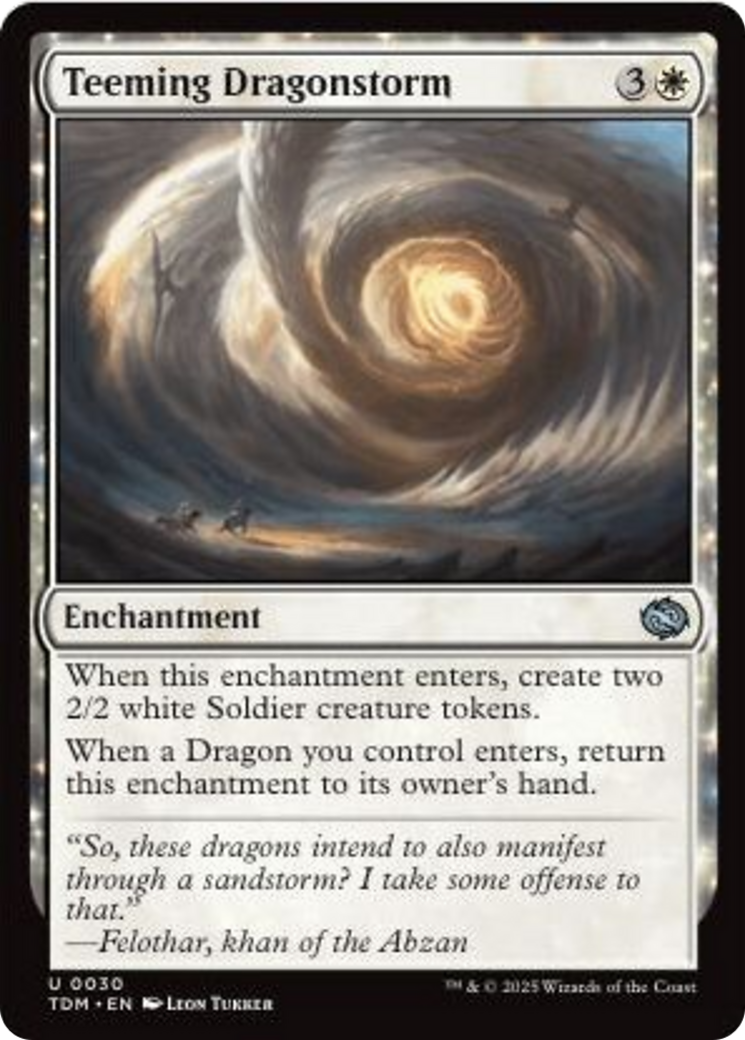Teeming Dragonstorm [Tarkir: Dragonstorm] | Gear Gaming Bentonville