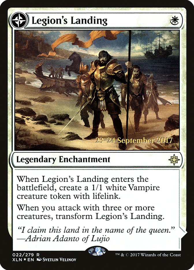 Legion's Landing // Adanto, the First Fort [Ixalan Prerelease Promos] | Gear Gaming Bentonville
