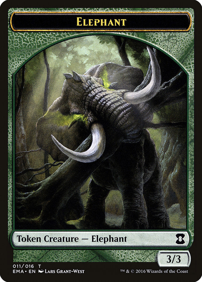 Elephant Token [Eternal Masters Tokens] | Gear Gaming Bentonville