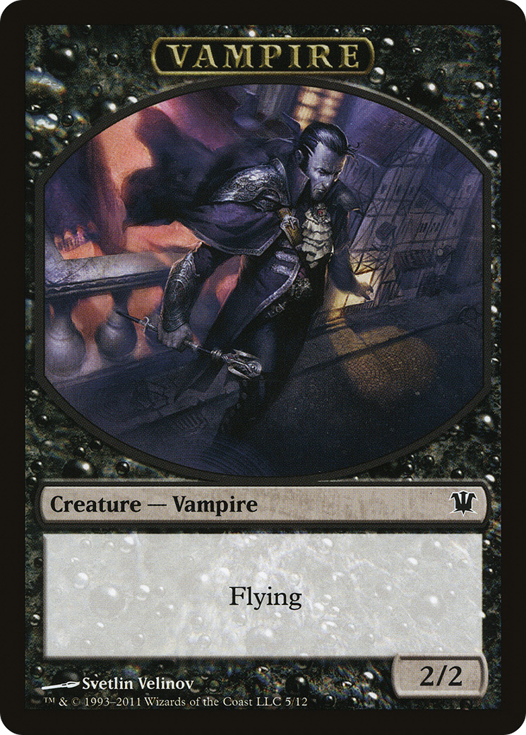 Blood // Vampire (0007) Double-Sided Token [Innistrad Remastered Tokens] | Gear Gaming Bentonville