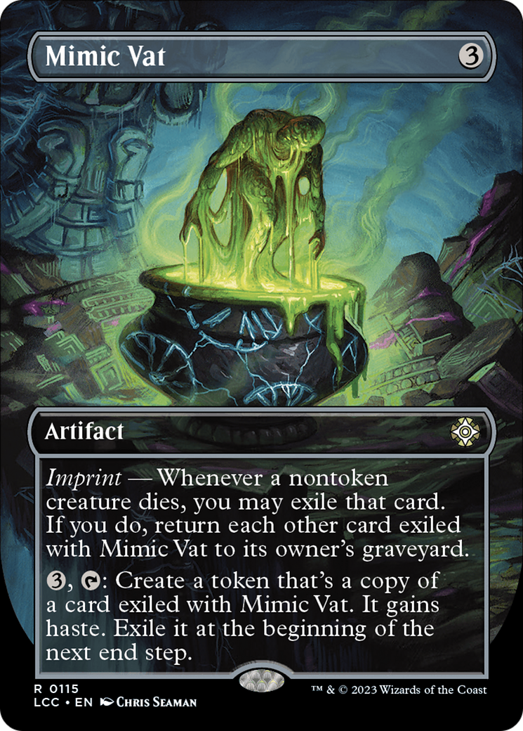 Mimic Vat (Borderless) [The Lost Caverns of Ixalan Commander] | Gear Gaming Bentonville