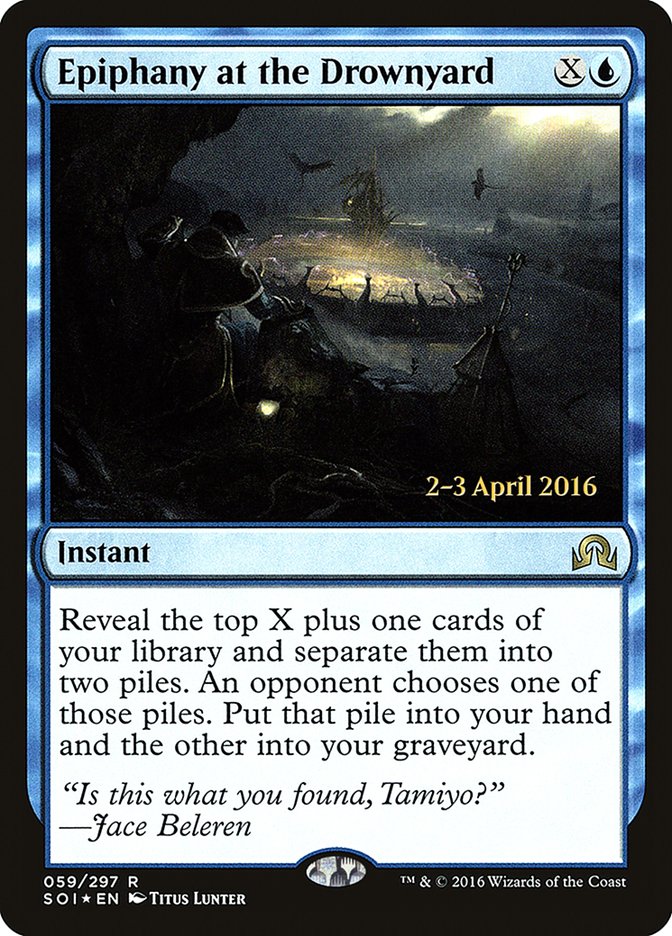Epiphany at the Drownyard [Shadows over Innistrad Prerelease Promos] | Gear Gaming Bentonville