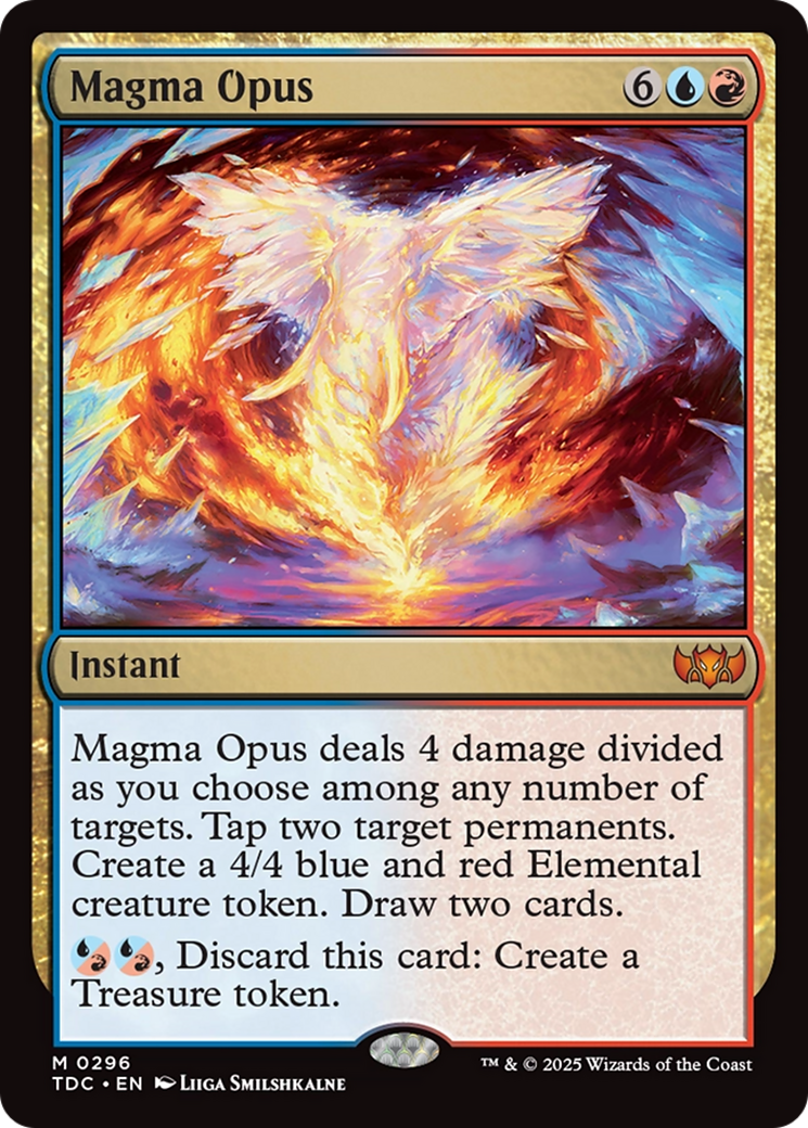 Magma Opus [Tarkir: Dragonstorm Commander] | Gear Gaming Bentonville