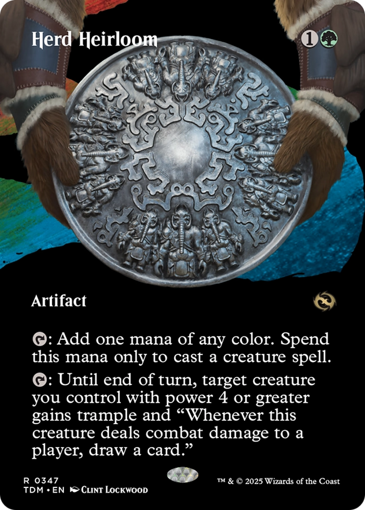 Herd Heirloom (Borderless) [Tarkir: Dragonstorm] | Gear Gaming Bentonville