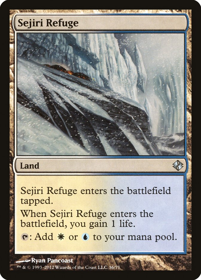 Sejiri Refuge [Duel Decks: Venser vs. Koth] | Gear Gaming Bentonville