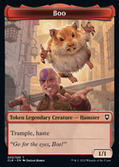 Treasure // Boo Double-Sided Token [Commander Legends: Battle for Baldur's Gate Tokens] | Gear Gaming Bentonville